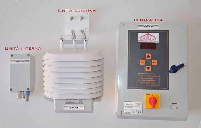 Sistema SENSO per controllo umidita taverne e cantine