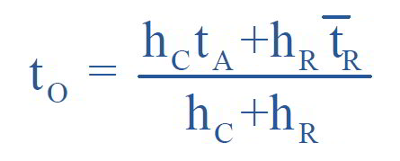 Formula calcolo temperatura operativa