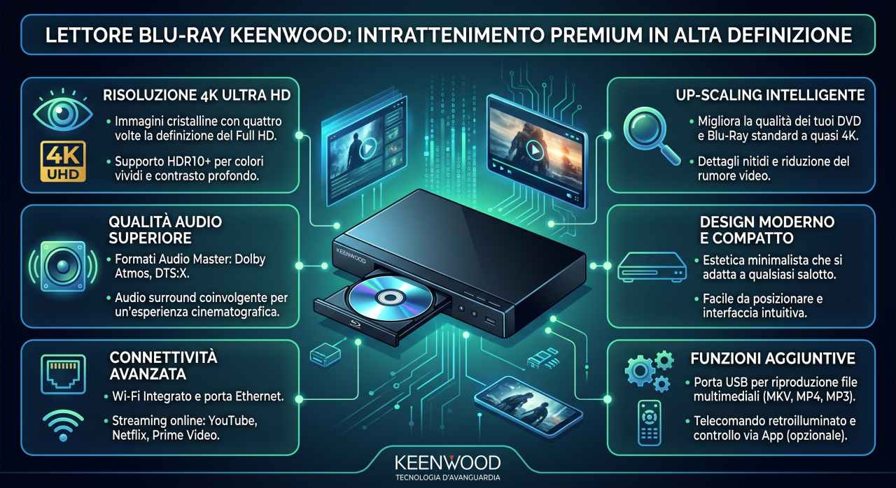 Manuali uso lettori Blu-Ray Kenwood