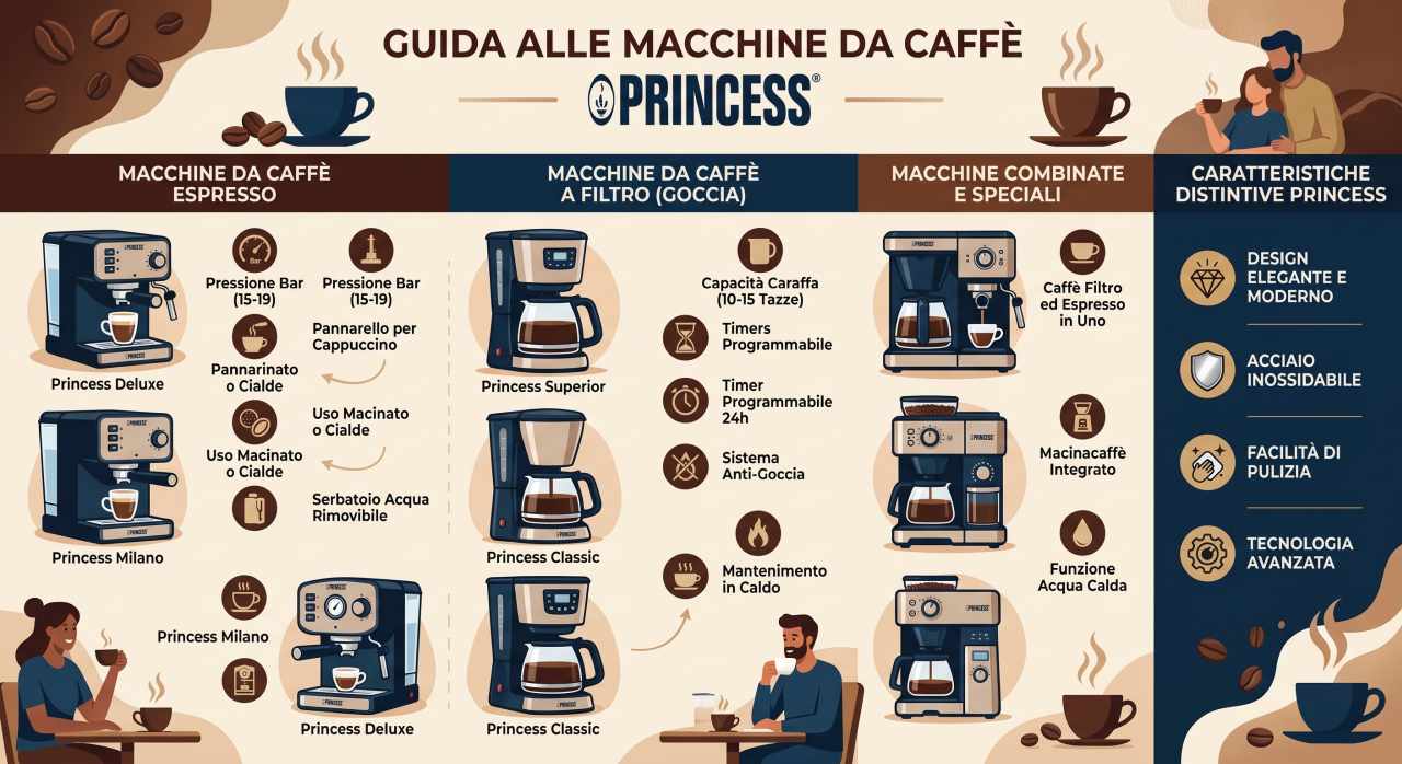 Manuali uso Macchine da Caffè Princess