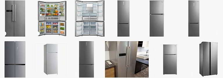 Schede tecniche e manuali uso frigoriferi Midea
