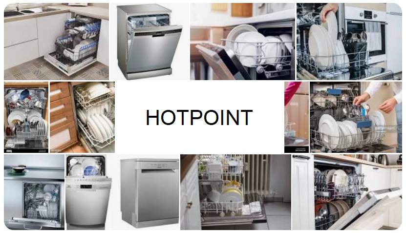 Schede tecniche e manuali uso lavastoviglie Hotpoint