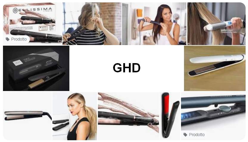 Schede tecniche e manuali uso piastre per capelli Ghd