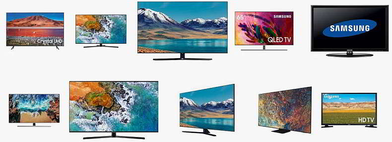 Schede tecniche e manuali uso televisori Samsung